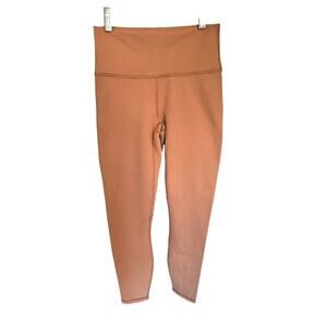 🌻 4/$25 Fabletics Powerhold Peach-Nude High Waist Workout Leggings  - EUC!